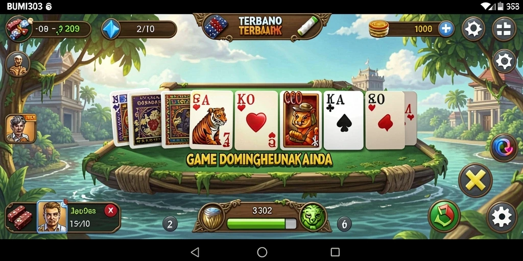 Tampilan gameplay seru BUMI303 dengan fitur menarik.