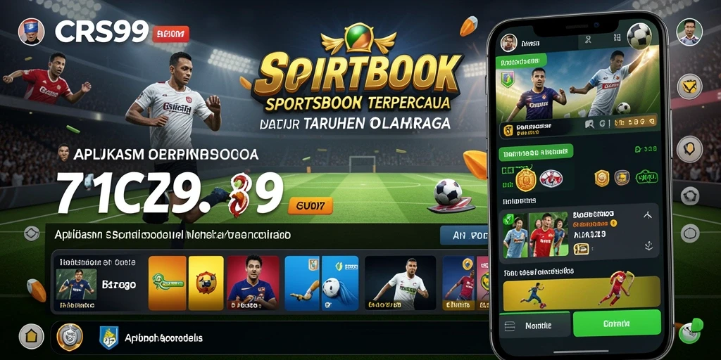 Tampilan gameplay Sportsbook yang menarik dan interaktif di CRS99.