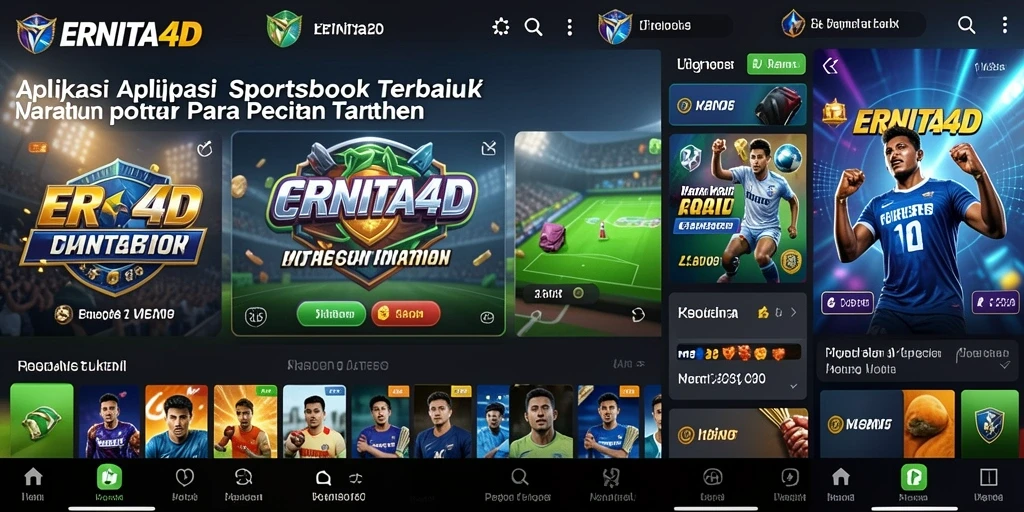 Tampilan menarik dan fitur taruhan langsung di ERNITA4D.