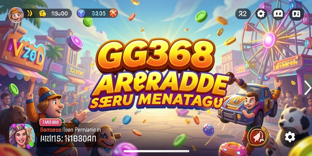 Screenshot gameplay GG368 menampilkan aksi seru dalam game Arcade.
