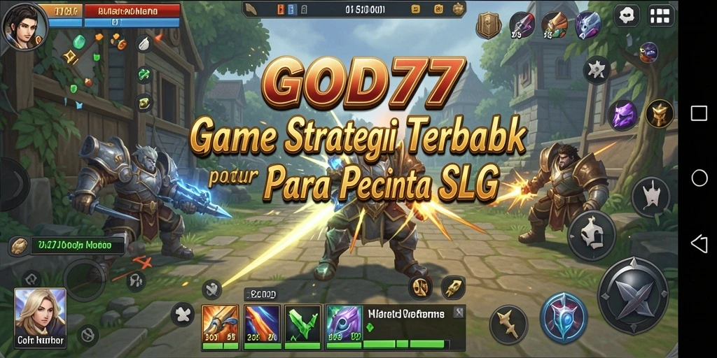 Tampilan gameplay menarik dari GOD77 yang penuh strategi.