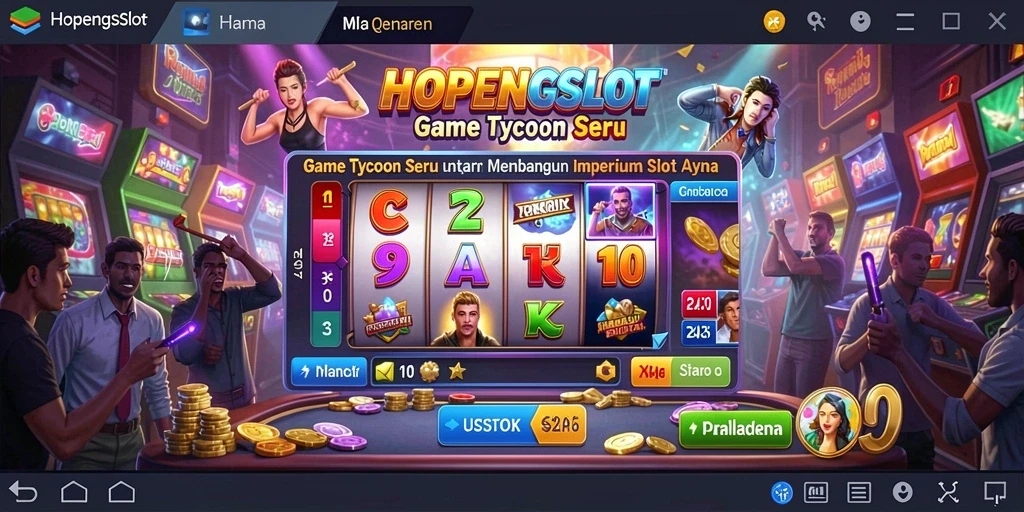 Tampilan gameplay HOPENGSLOT yang menggugah selera untuk bermain Tycoon.