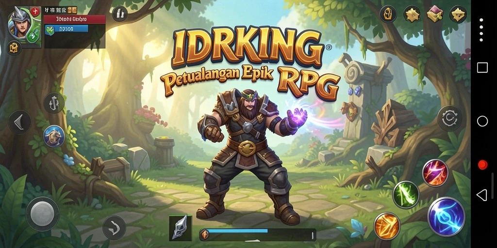 Gameplay RPG yang mendebarkan dan penuh strategi.