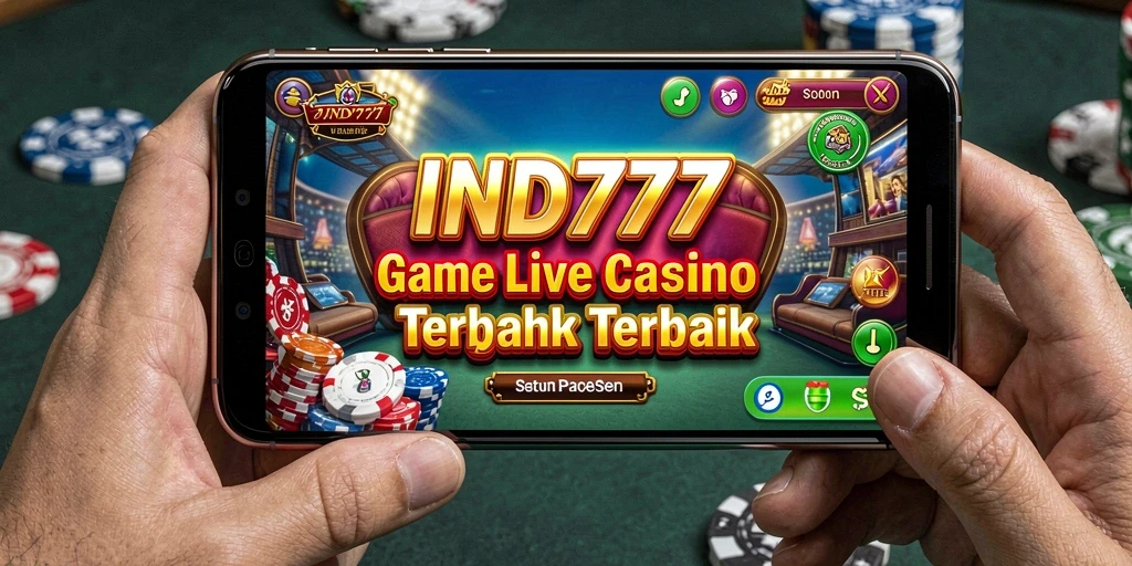 Tampilan gameplay Live Casino yang menarik dan interaktif.