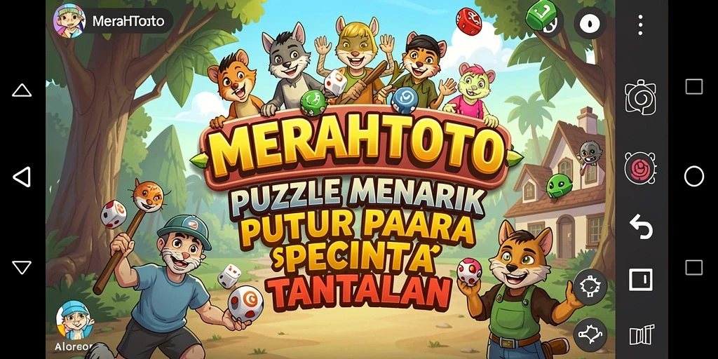 Tampilan gameplay MERAHTOTO yang menantang dan seru.