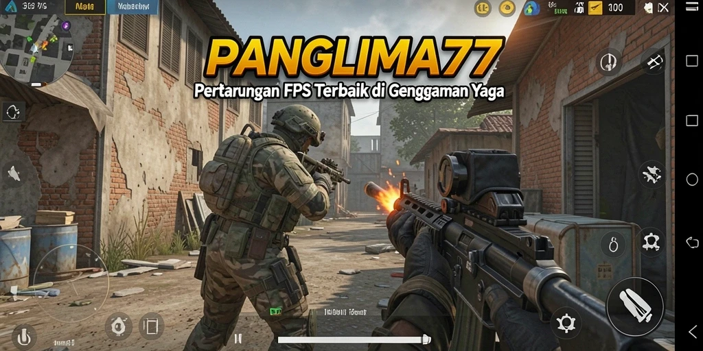 Gameplay seru dalam <strong>PANGLIMA77</strong> dengan grafis memukau.
