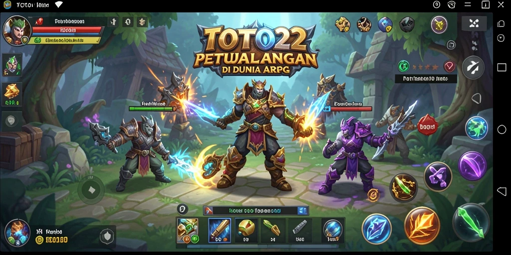 Tampilan gameplay ARPG TOTO22 yang menarik dan penuh aksi.