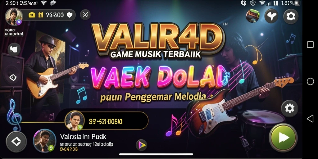 Tampilan gameplay VALIR4D yang menarik dan interaktif.