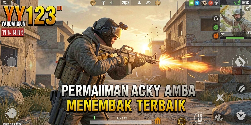 Tampilan gameplay dari YY123 yang menggetarkan.